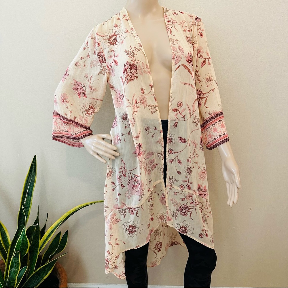 Maurices Kimono with Metallic Copper Thread detail Sz S